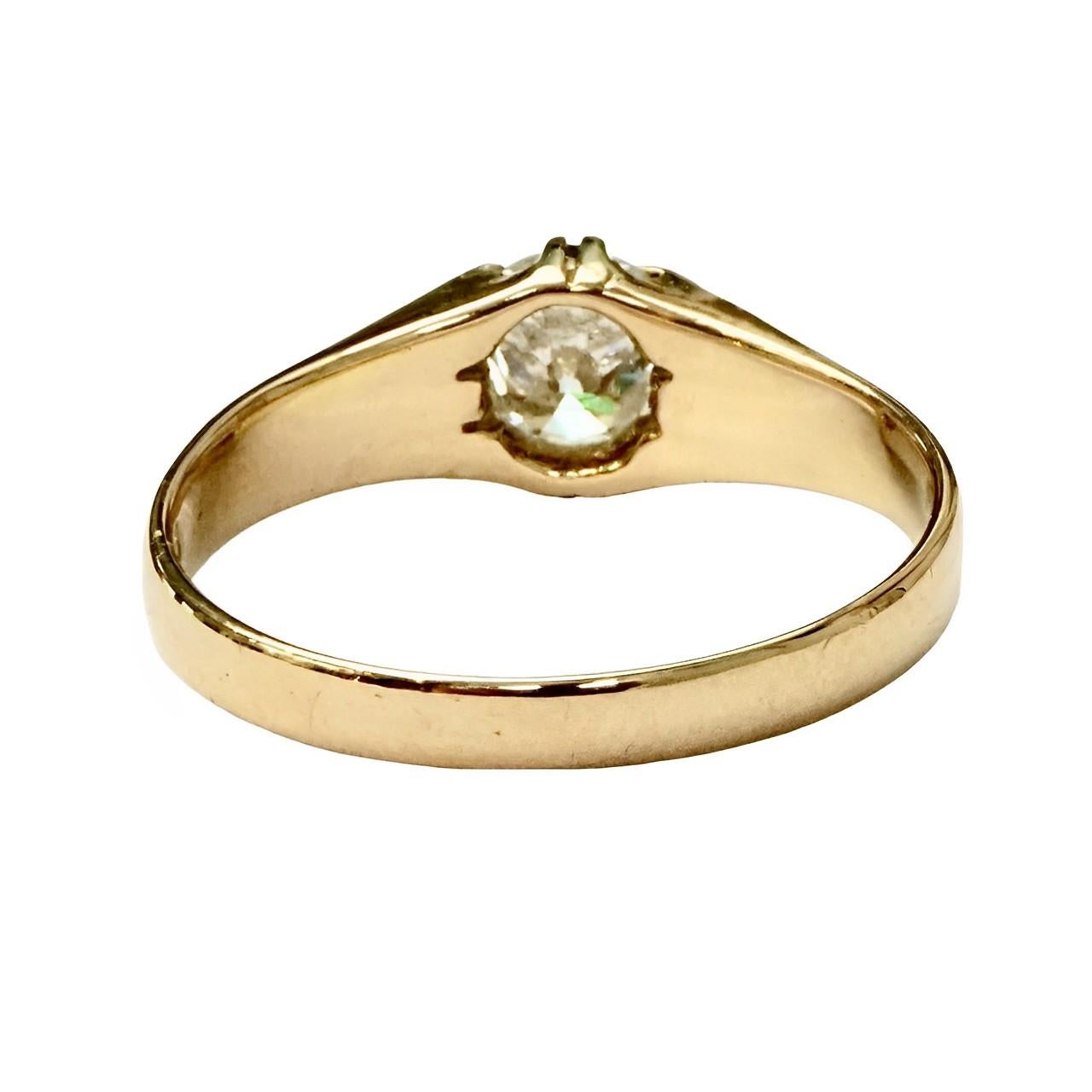 victorian solitaire ring