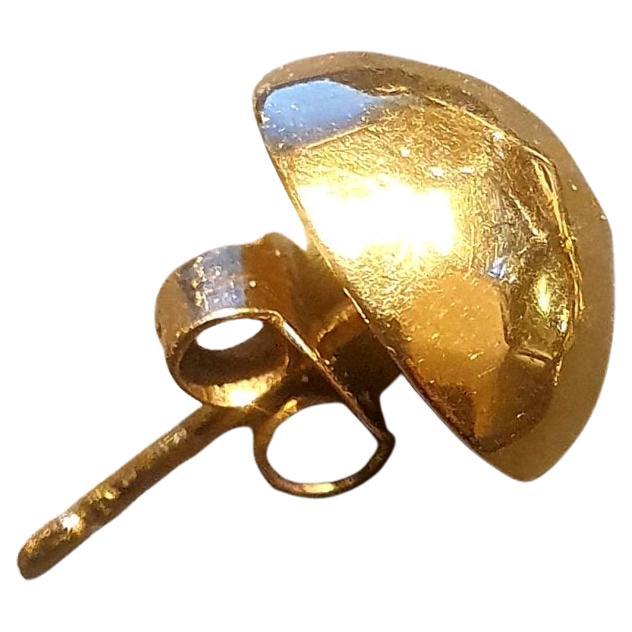 18ct Gold Ohrringe, Art Deco