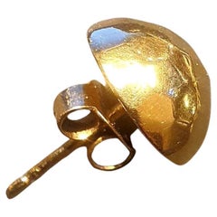 18ct Gold Ohrringe, Art Deco