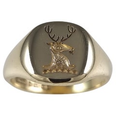 18ct Gold Intaglio Signet Ring, 1964