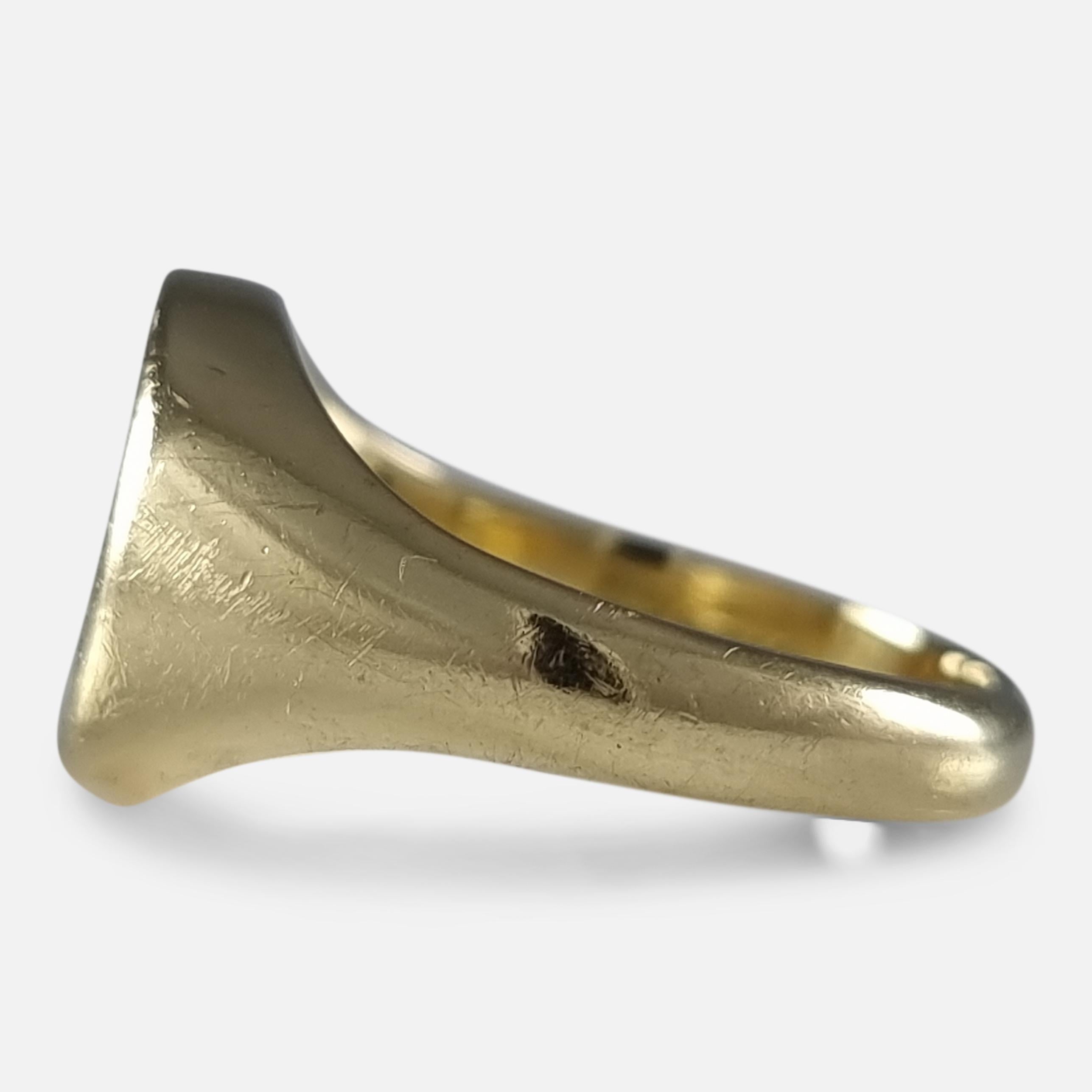 18ct Gold Intaglio Signet Ring, 1993 3