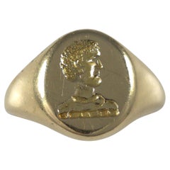 18ct Gold Intaglio Siegelring