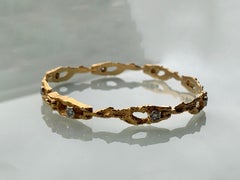18ct Gold Lapponia Diamond set bracelet
