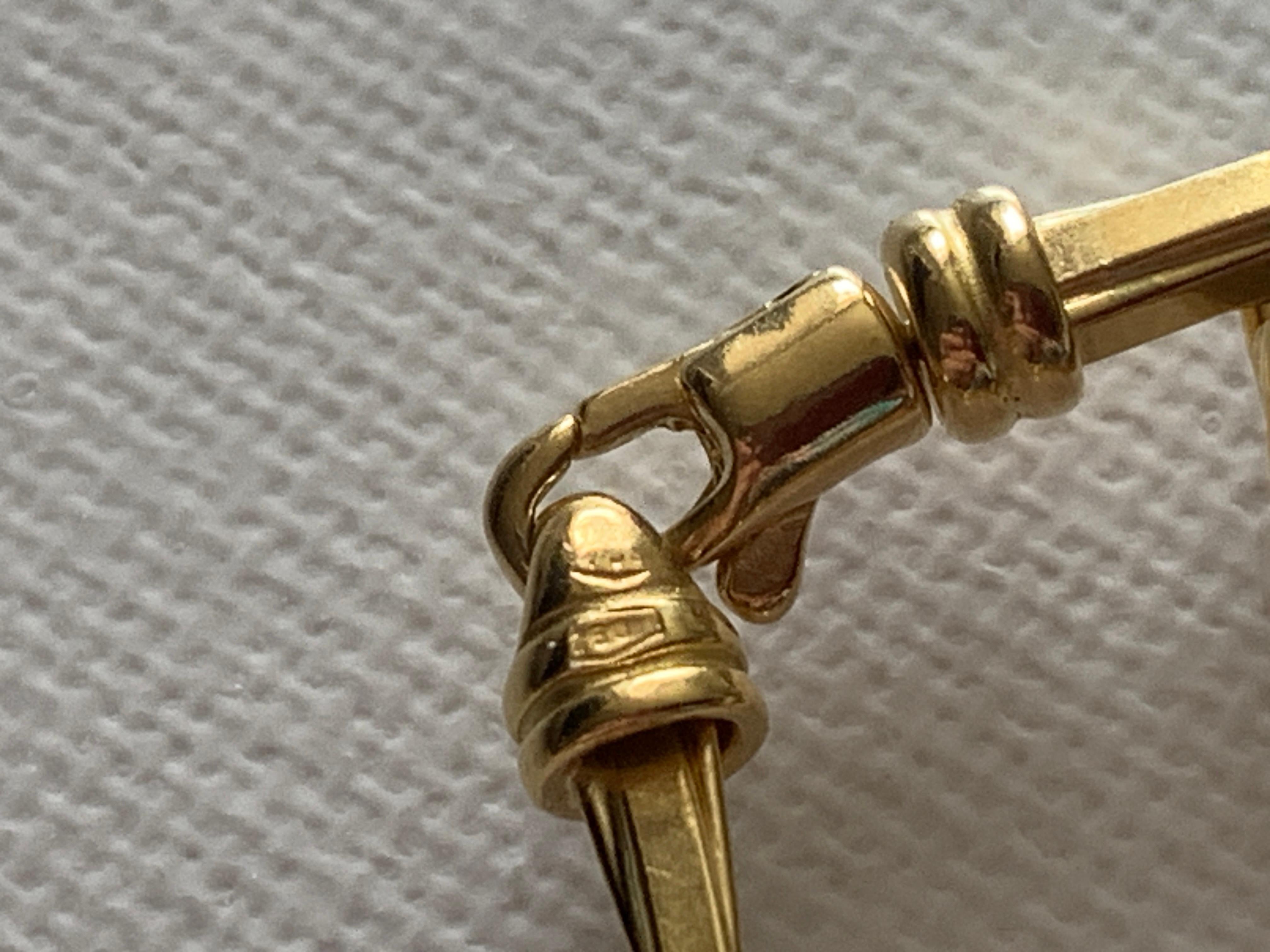 18ct Gold Large Barleycorn link 24