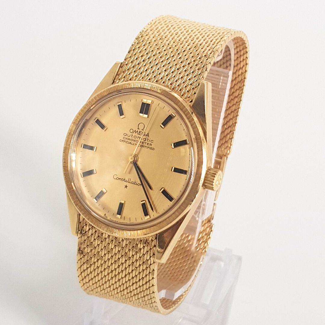 18ct gold OMEGA Constellation In Good Condition For Sale In Cape Town, ZA