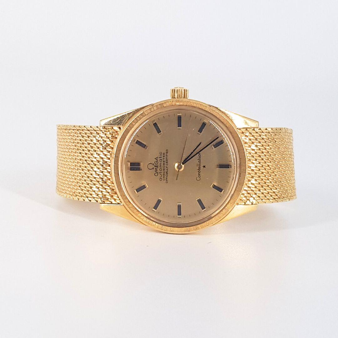 Women's or Men's 18ct gold OMEGA Constellation For Sale