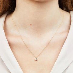 18ct Gold Oval Salt & Pepper Diamond Necklace