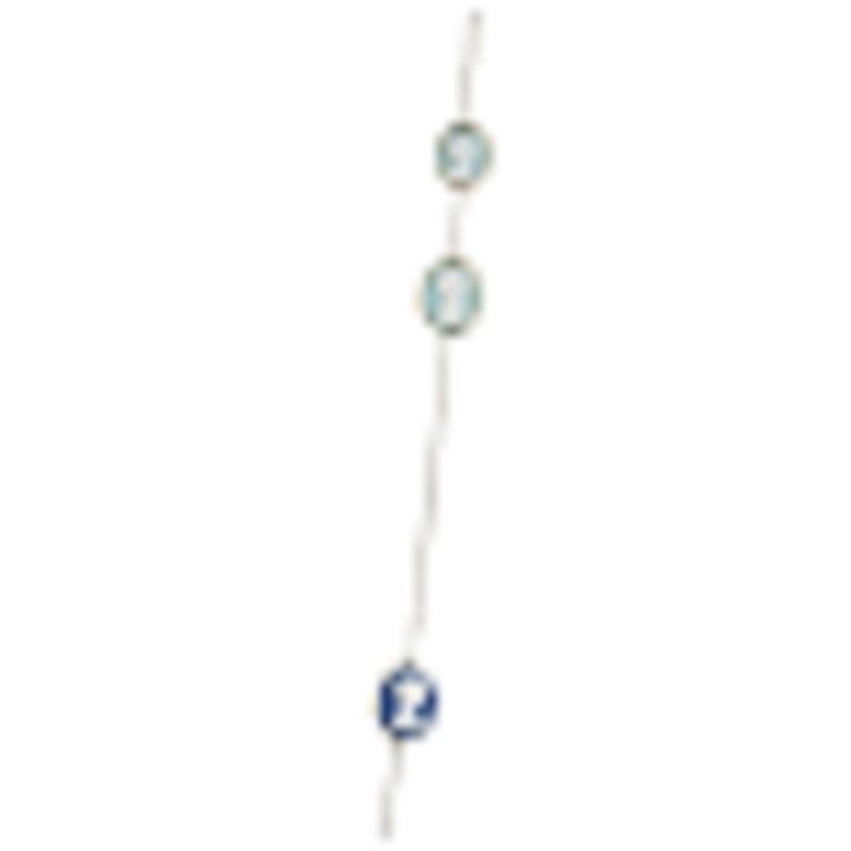Néoclassique Collier néoclassique pour femme en argent sterling plaqué or 18 carats avec collier en vente