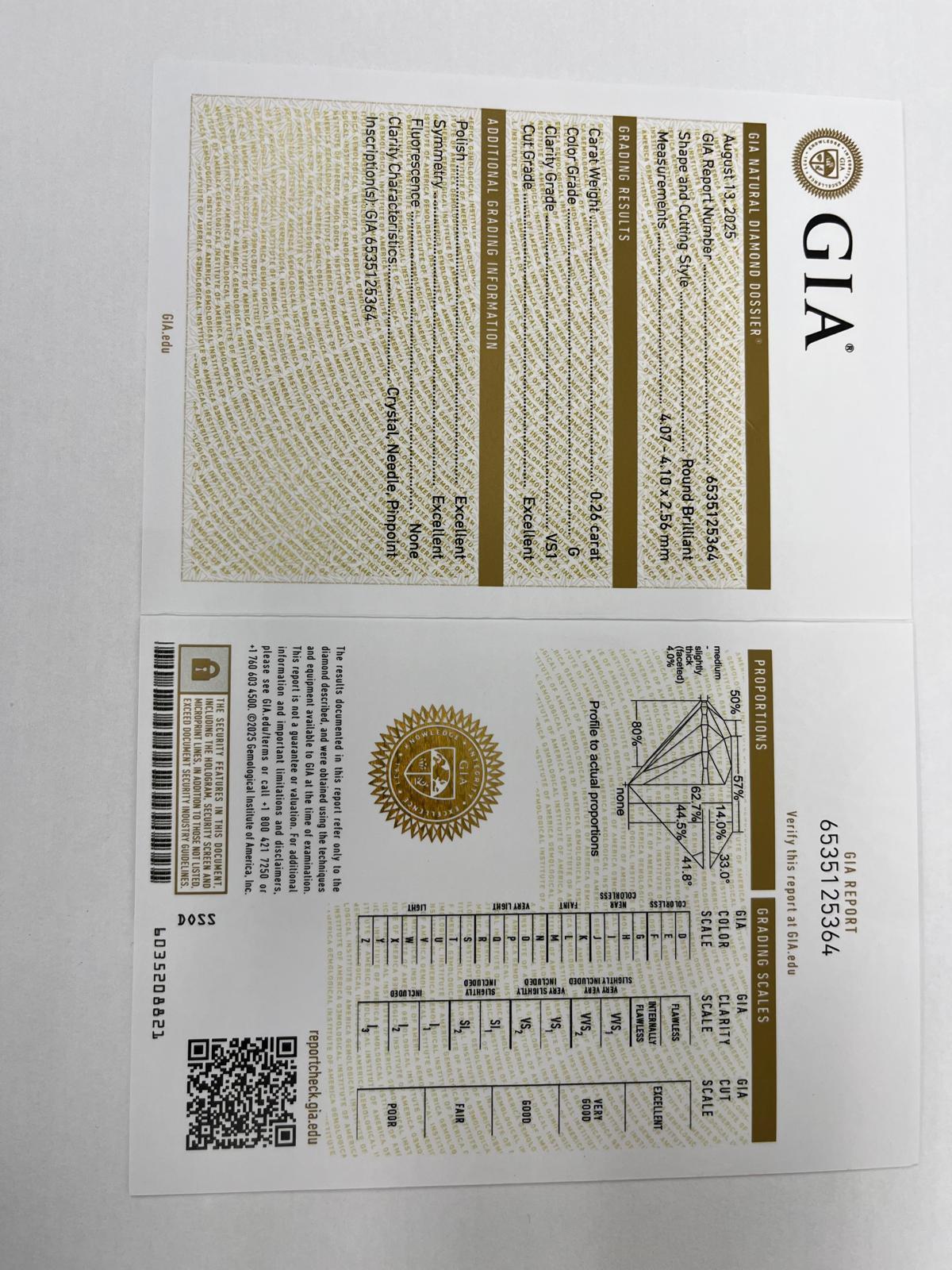 Anello in oro 18ct e platino con 5 pietre e diamanti naturali GIA da 1,27 ct. in vendita 5