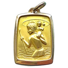18ct Gold St.Christopher