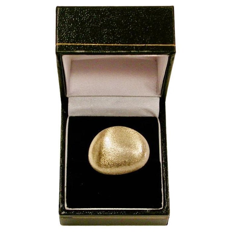 Hamilton Inches Rings 18ct Gold Textured Ring,Made by H.Stern, Retailed by Hamilton and ...