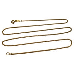18 Karat Gold Vintage 19.75" Kette