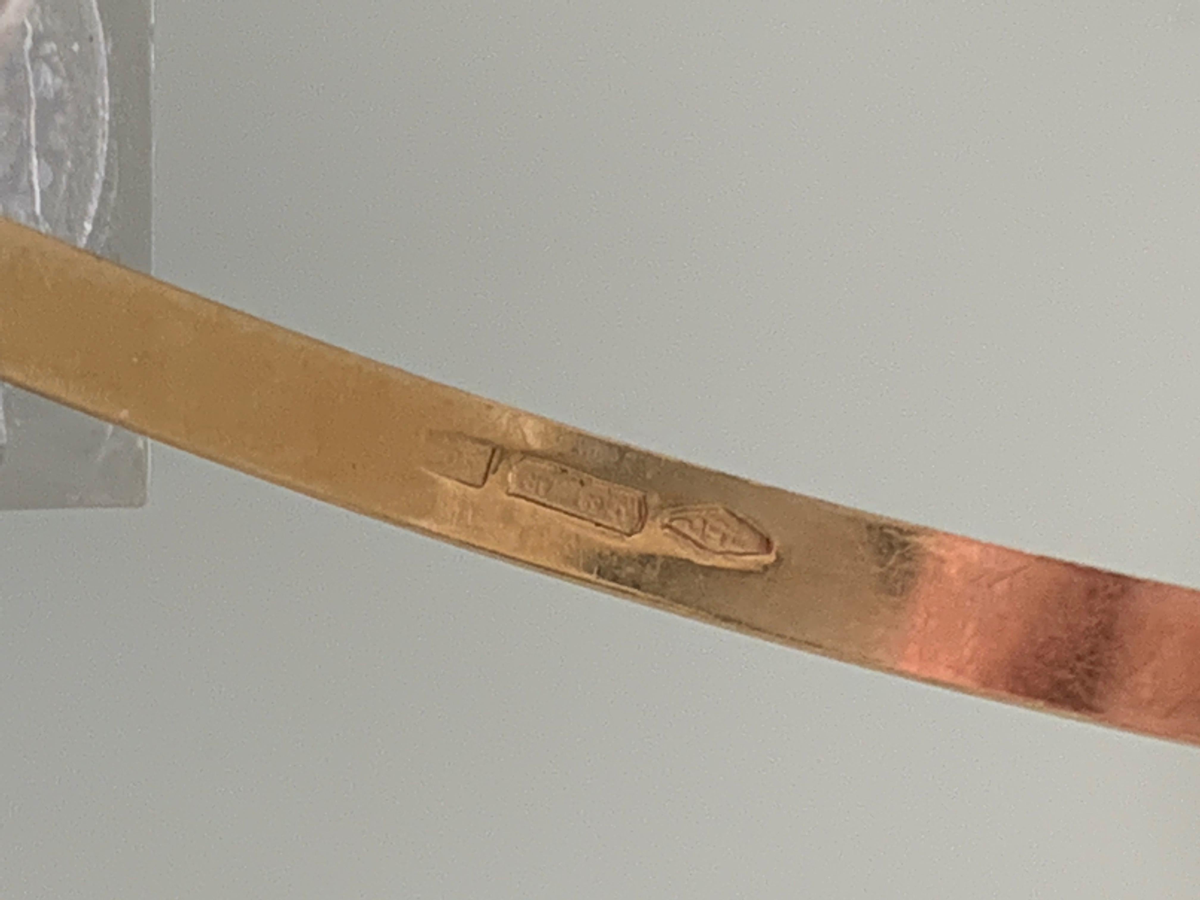 18ct Gold Vintage Armreif 2