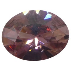1.8ct Natural Earth Mined Oval Master Brilliant Cut Pink Zircon from Sri Lanka (en anglais)