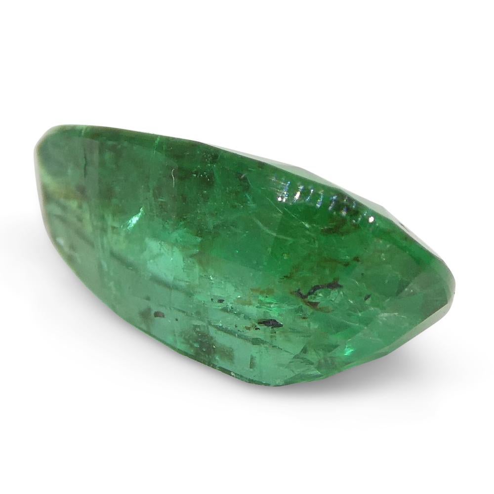 1.8ct Pear Green Emerald from Zambia For Sale 6