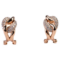 18ct Rose Gold Earrings