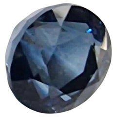 1,8ct Runder natürlicher Vivid Blue Sapphire Edelstein