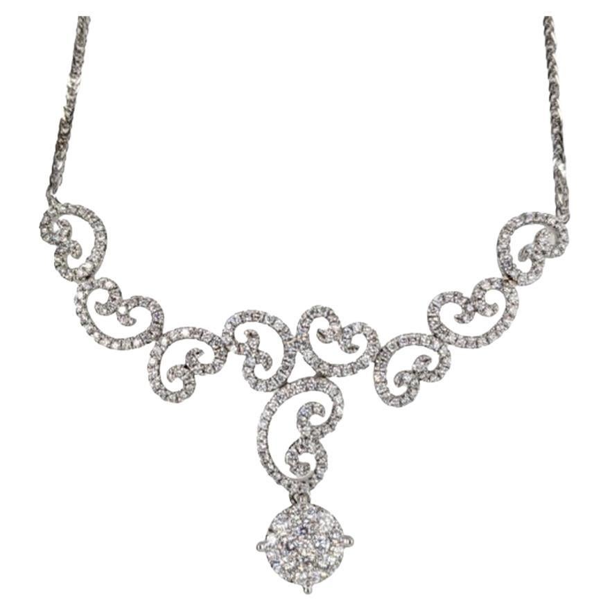 Cartier Diamond Hearts and Symbols Necklace 0.58ct at 1stDibs cartier