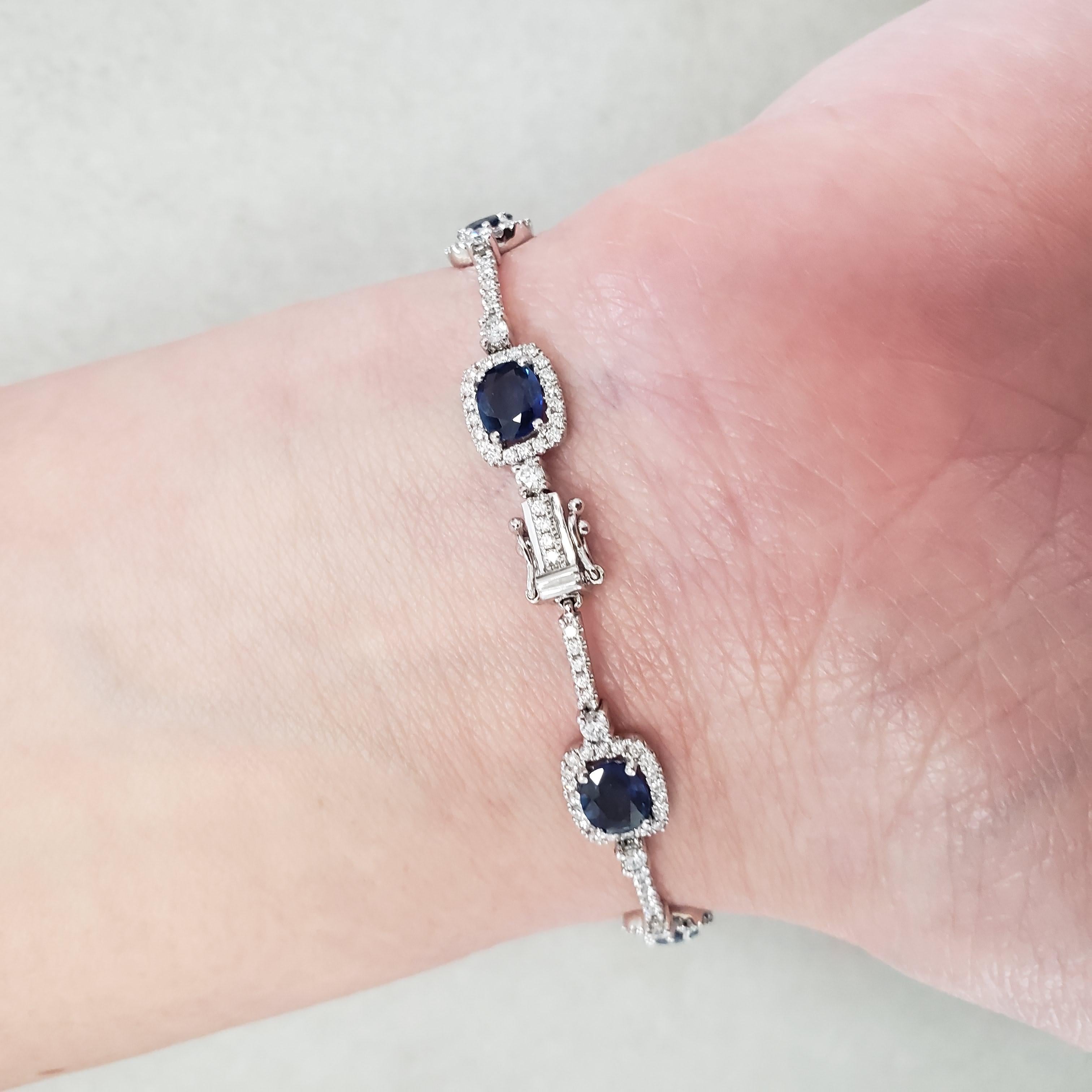 ceylon sapphire bracelet