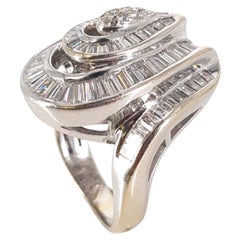 18ct White Gold Diamond Dress Ring