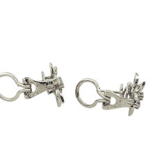 18ct White Gold Diamond Earrings Set With 0.50ct Natural Diamonds