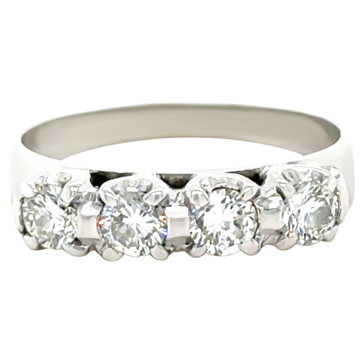 18ct White Gold Diamond Eternity Ring 0.60ct 3g