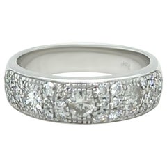 18ct White Gold Diamond Eternity Ring 0.95ct