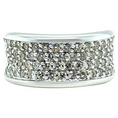 18ct White Gold Diamond Ring 1.00ct 10.4g