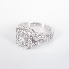 18ct White Gold Diamond Ring
