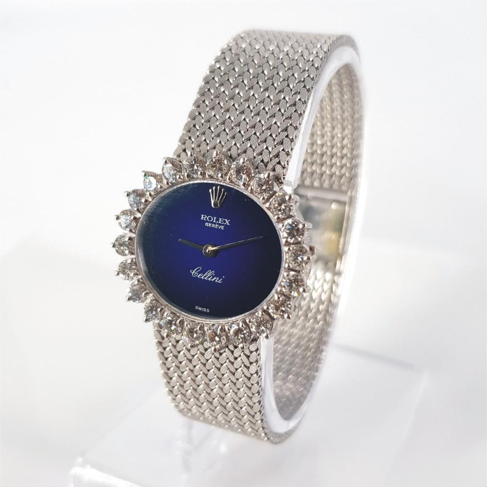 rolex cellini with diamonds