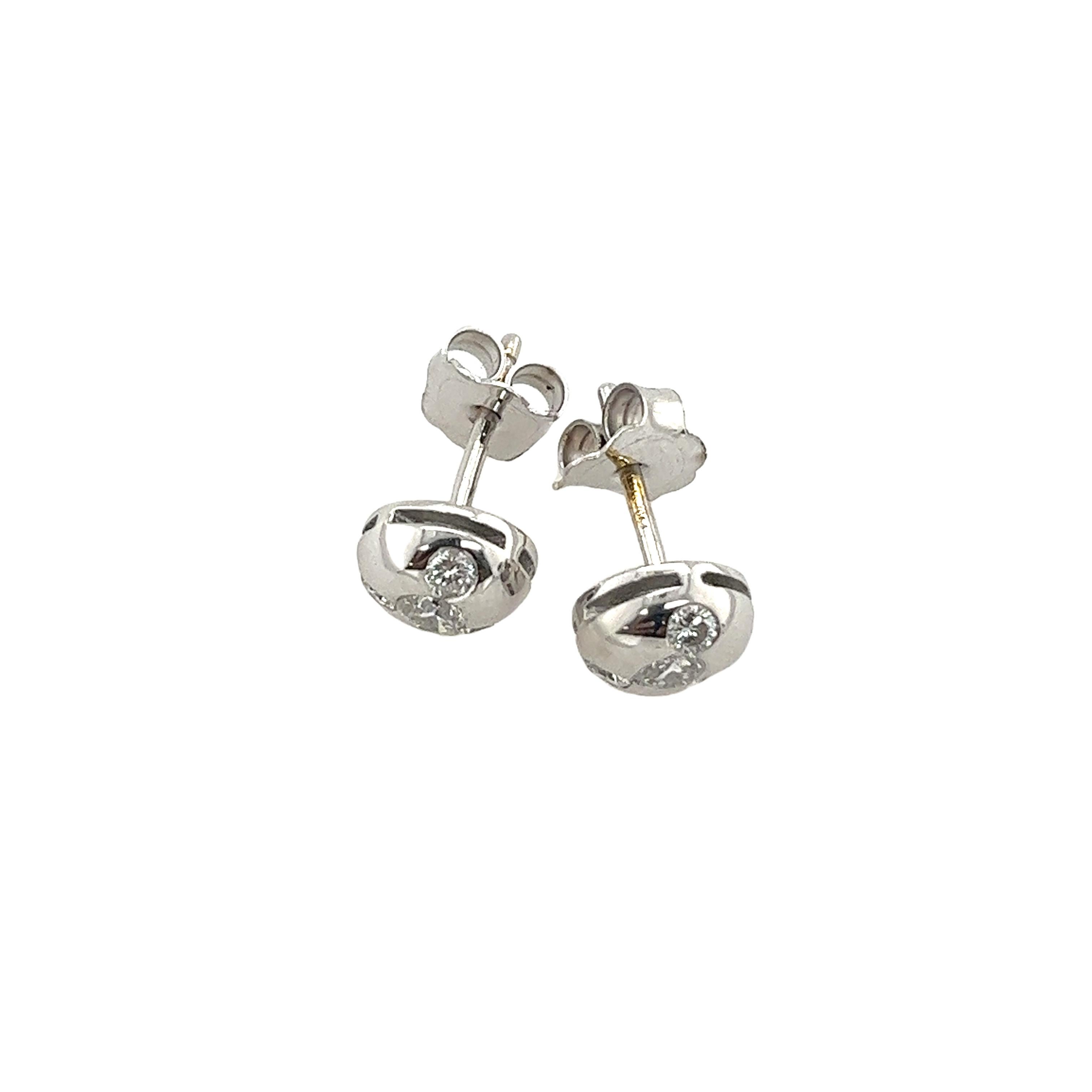 Add a touch of timeless elegance to your jewellery collection with these ball 18ct white gold diamond stud earrings.  Featuring a total of 0.38ct of natural diamonds, these earrings are the epitome of classic sophistication, perfect for any