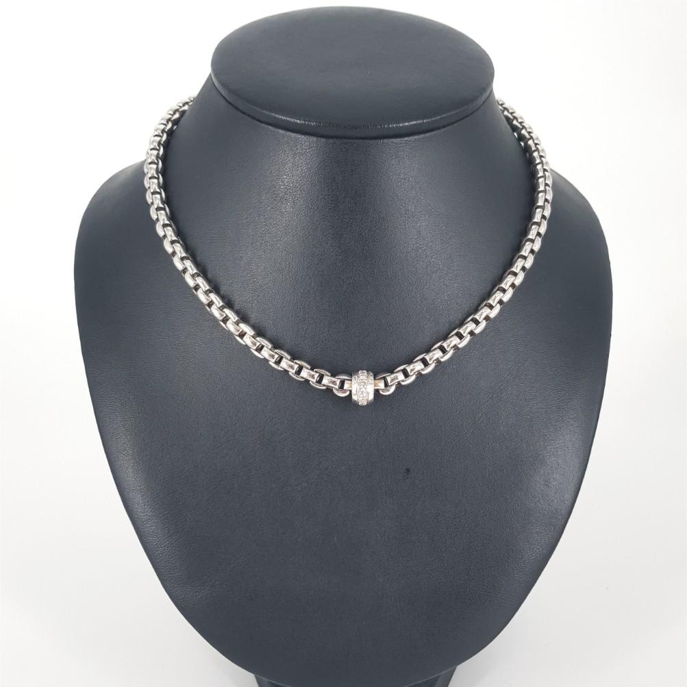 fope silver necklace