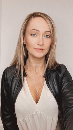 18ct White Gold & Platinum 1920’s French Art Deco Diamond Pendant Necklace