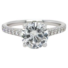18ct White Gold Round Brilliant Cut Diamond Ring 1.41ct 5.21g