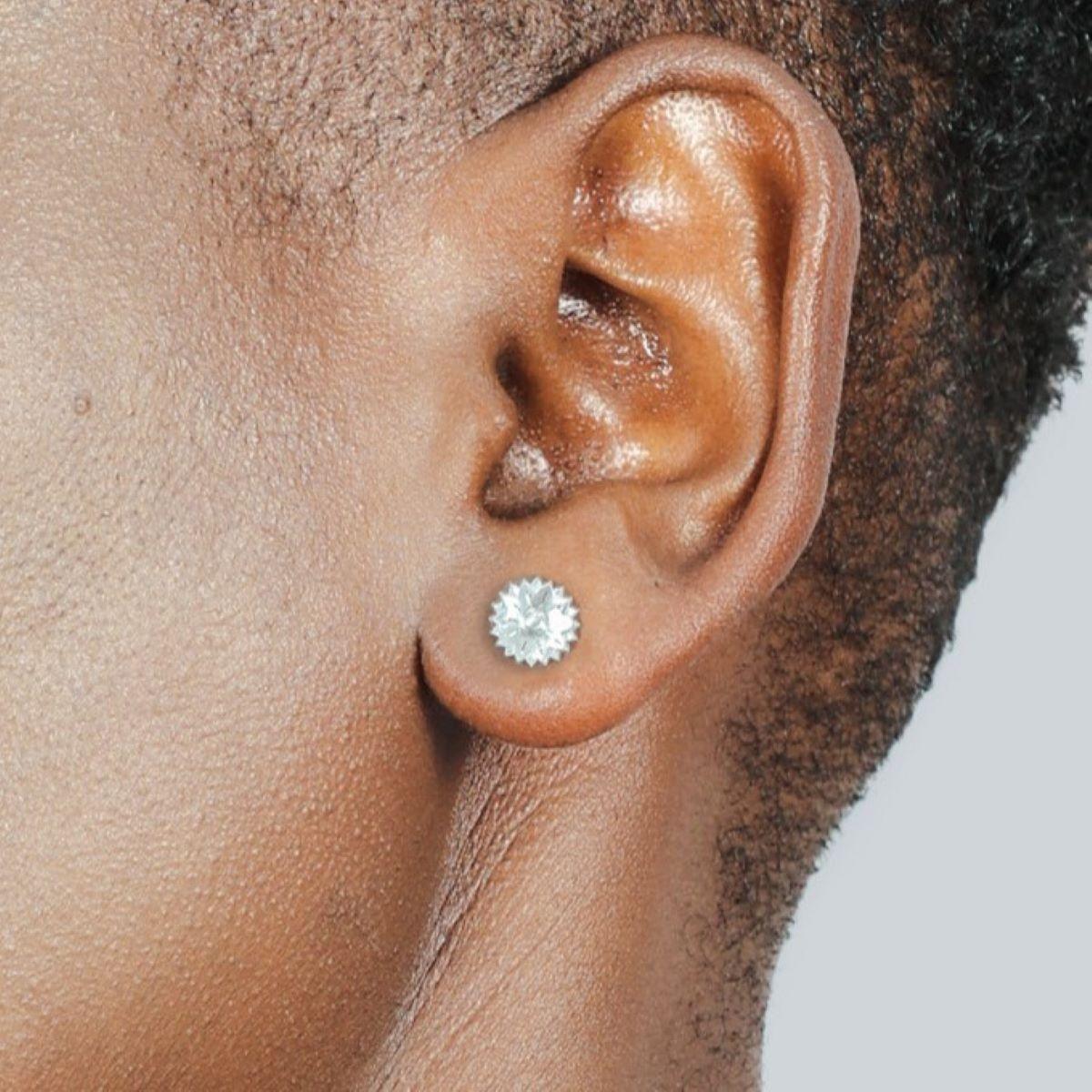 Boucles d'oreilles tournesol 