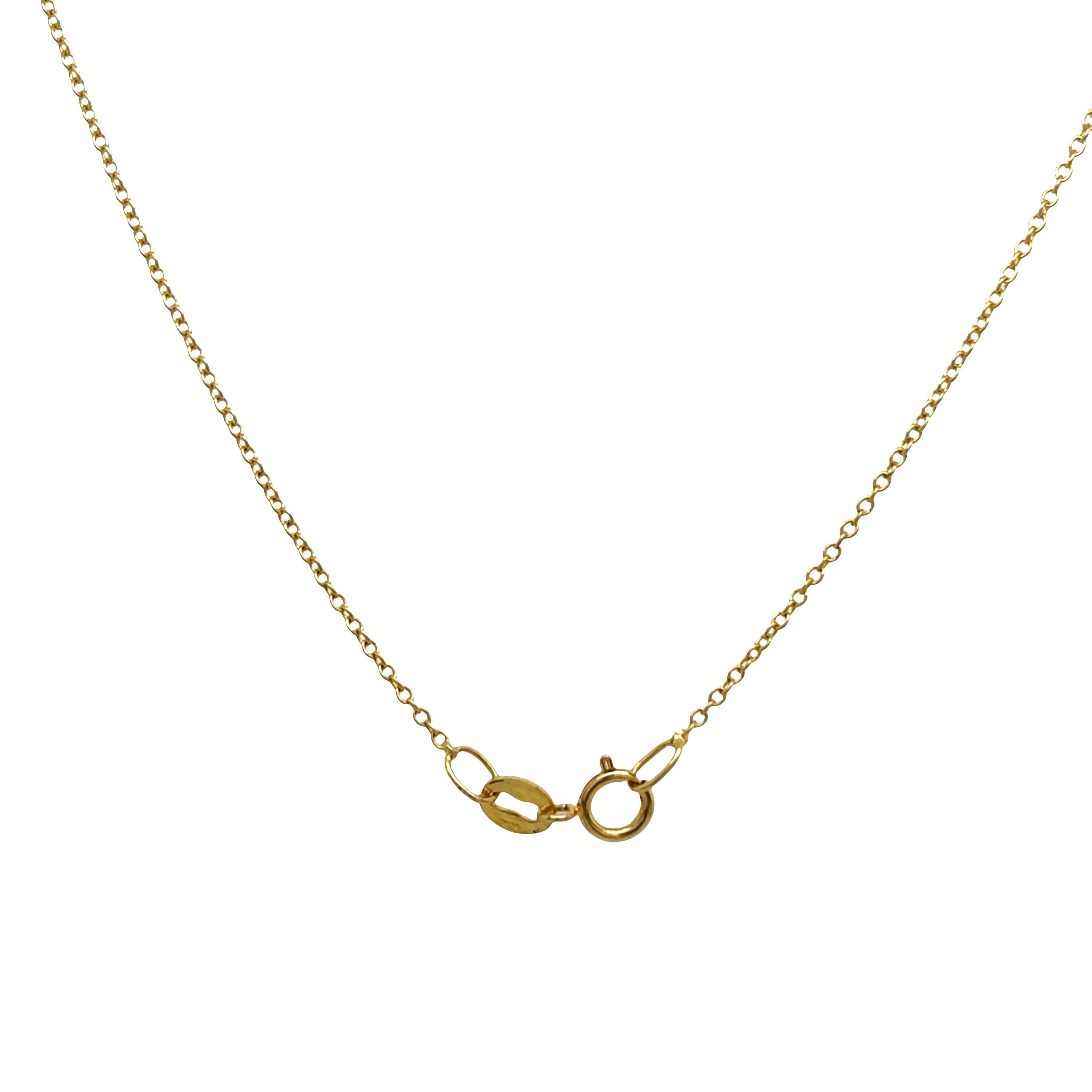 Round Cut 18ct White & Yellow Gold Diamond Pendant Set With 0.40ct natural Diamonds For Sale