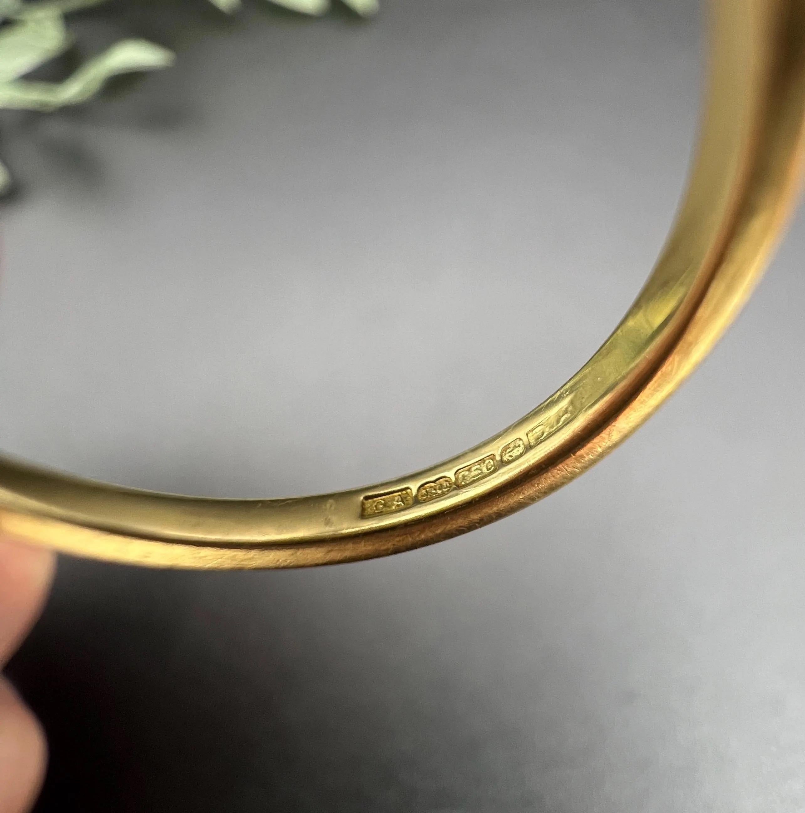 Anello di fidanzamento Single Stone in oro giallo 18 ct, 0,25 carati con diamante taglio principessa in vendita 1