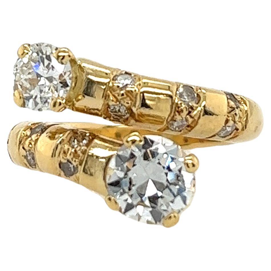 9-Stone Diamond Ring, Set With 3.17ct Round Brilliant Diamonds In 18ct ...