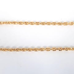 18 Carat Yellow Gold Anchor Link Chain