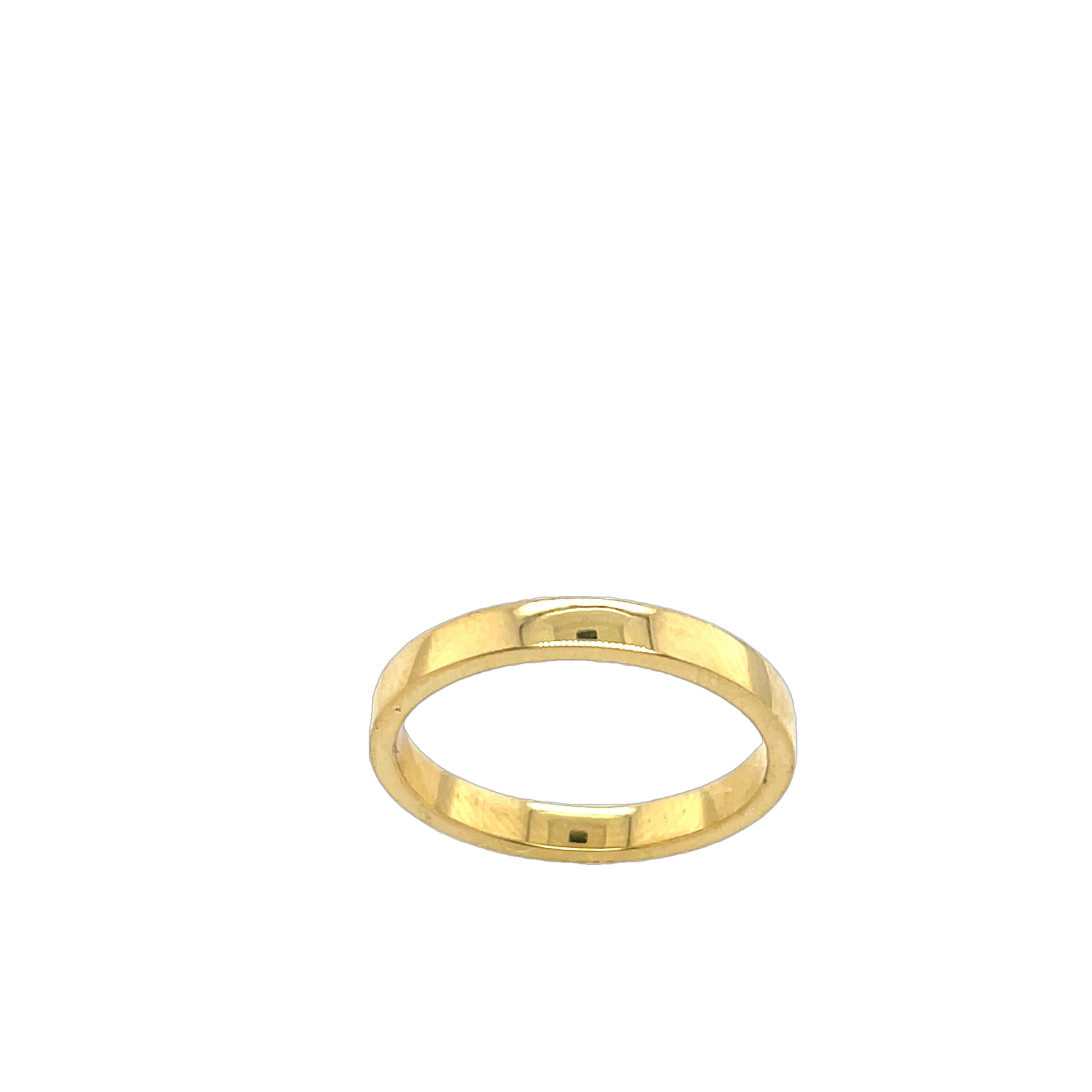 18ct Yellow Gold Bridal Set 0.90ct G/H SI1 Solitaire Diamond Ring & Wedding Ring For Sale 5