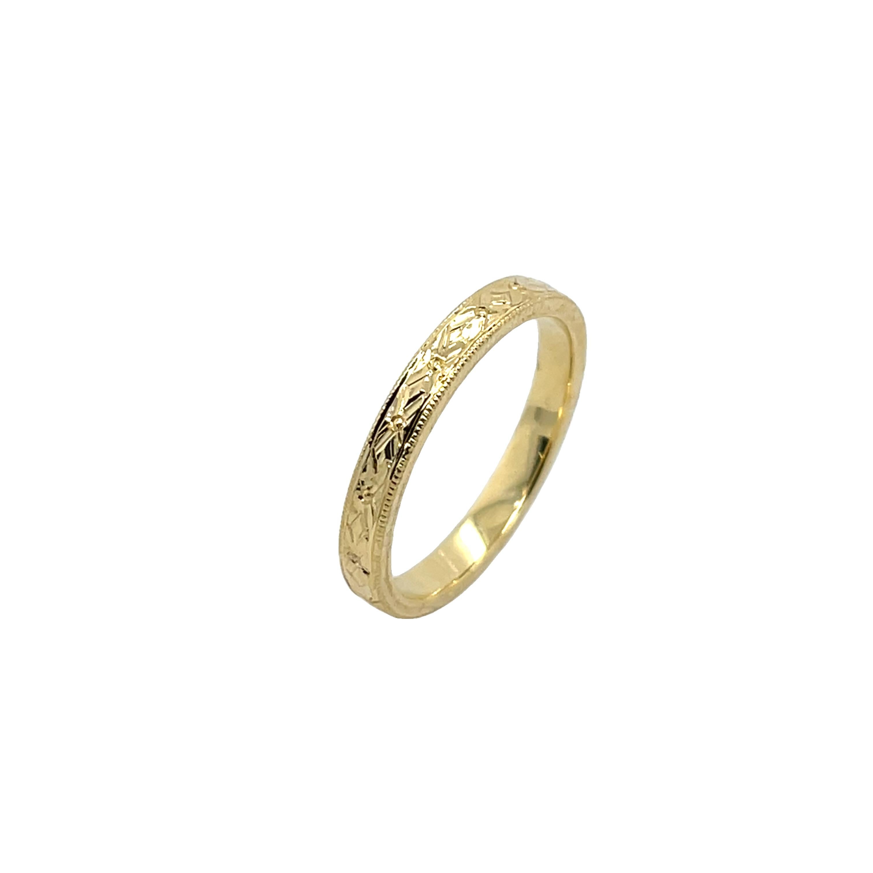 18ct Yellow Gold Bridal Set 0.90ct G/H SI1 Solitaire Diamond Ring & Wedding Ring For Sale 1