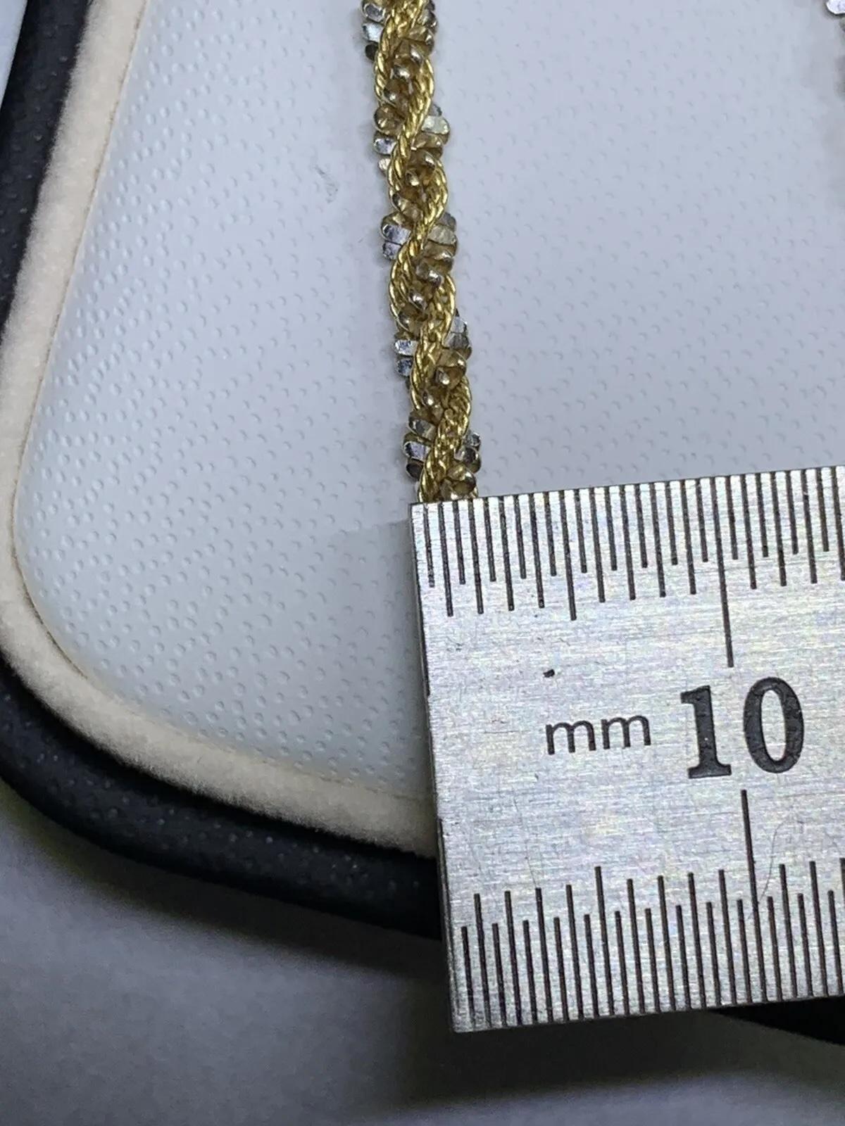 Collier à maillons cubains en or jaune 18ct, corde épaisse 14.1g 21 pouces Neuf - En vente à London, GB