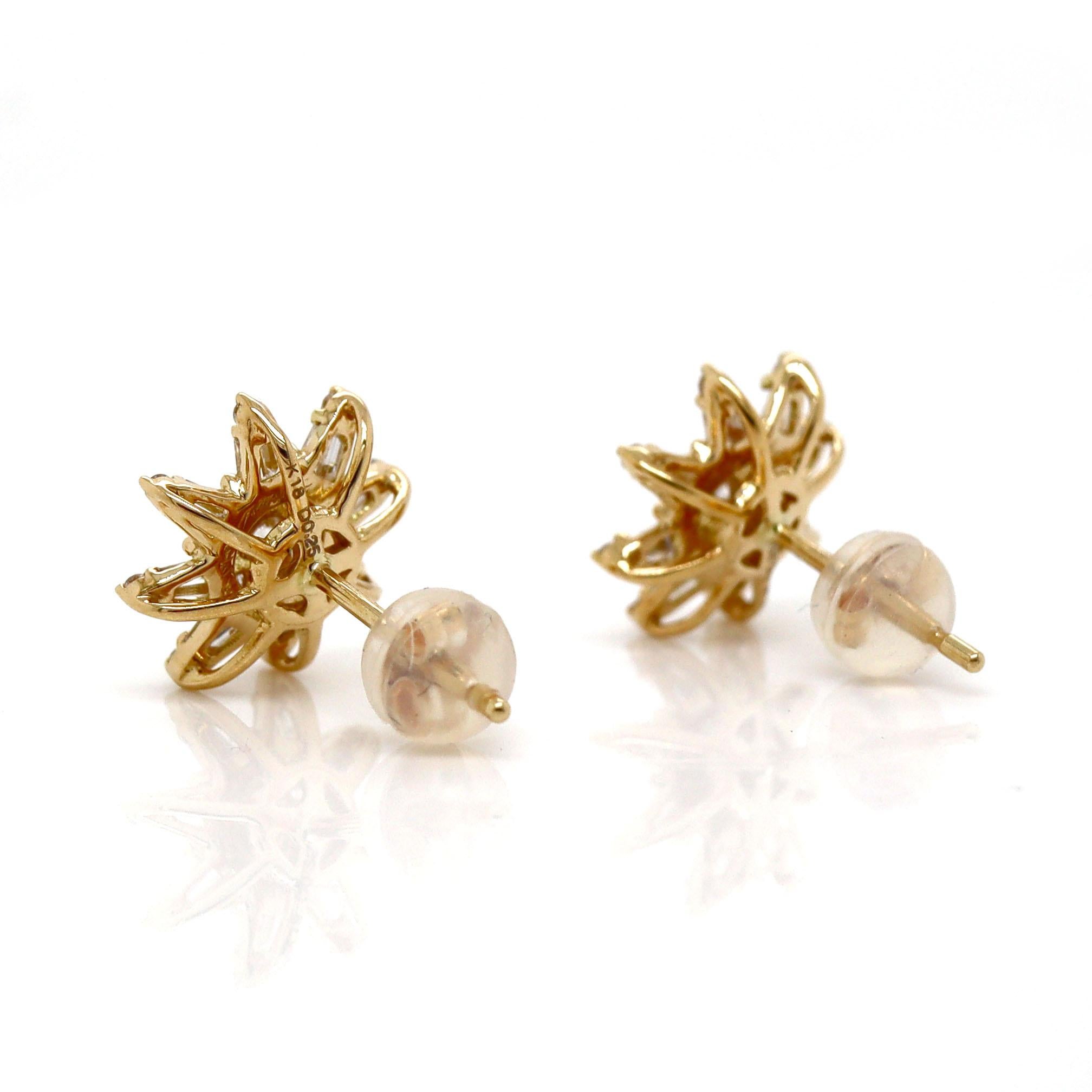 18CT Yellow Gold Diamond Cluster Earrings

In timeless 18CT yellow gold, the earrings feature bright round brilliant cut diamonds in a floral shaped cluster and feature post backs with rubber clasp closures.

Diamond weight: 0.50ct
Diamond grade: