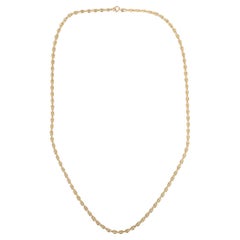 Collier à maillons en or jaune 18ct Gucci