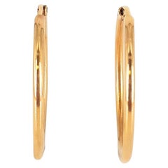 18ct Yellow Gold Hoops