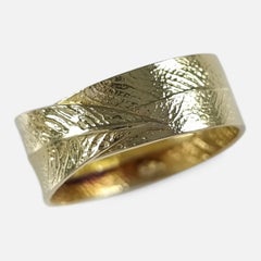 18ct Yellow Gold Leaf Ring by H.Stern