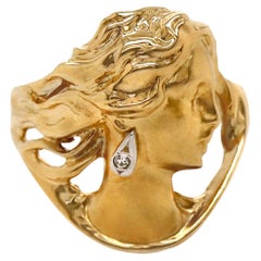 18CT Yellow Gold Maiden Diamond Ring