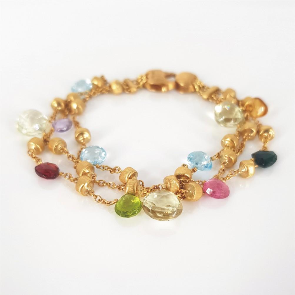 18ct Yellow Gold Marco Bicego Necklace & Bracelet Set 3
