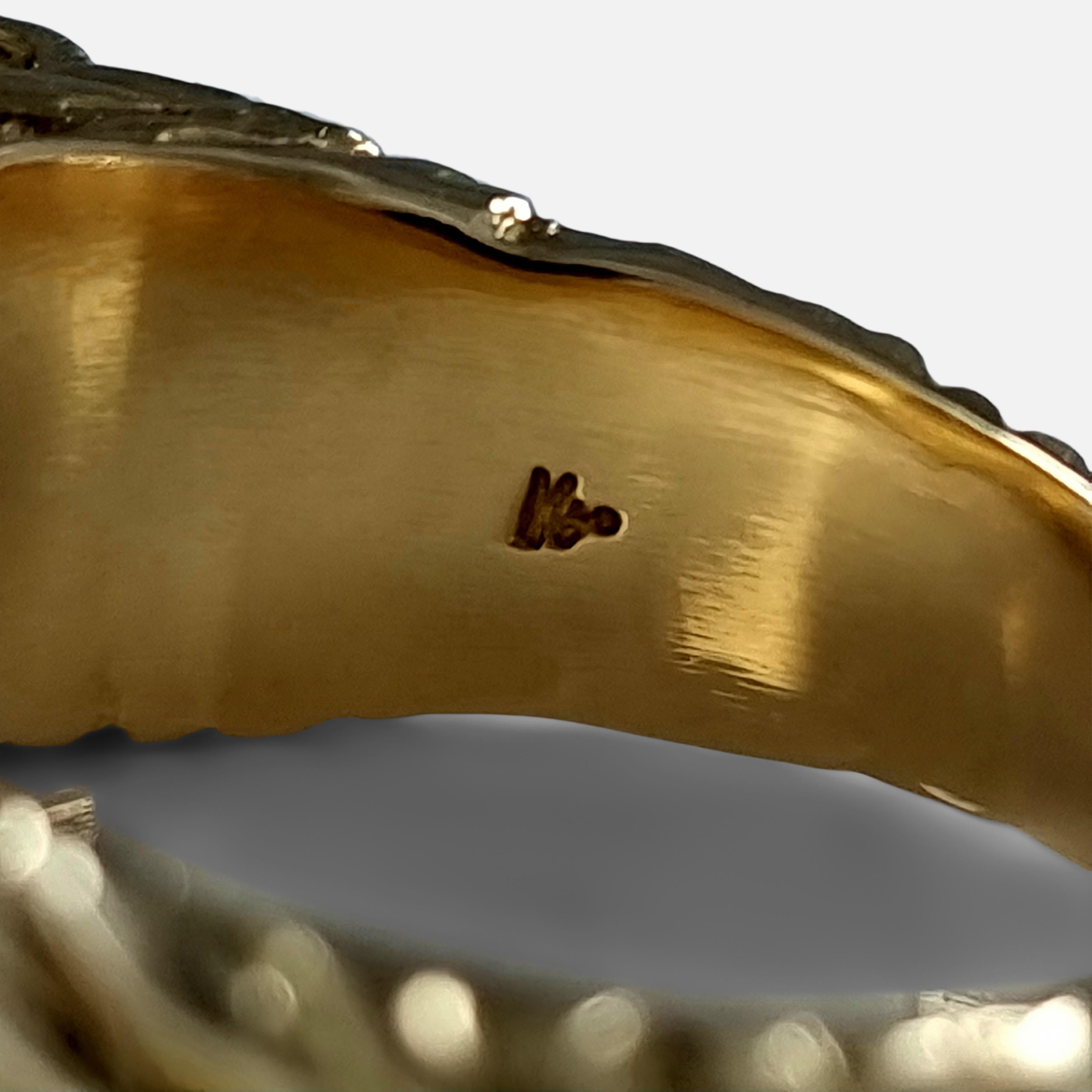 18ct Yellow Gold Onyx Signet Ring, Kutchinsky, 1971 For Sale 7