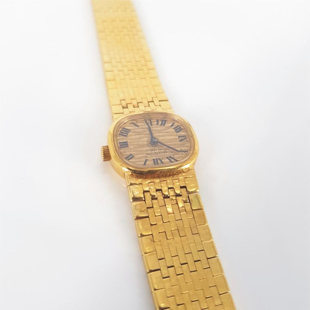 18ct Yellow Gold Patek Philippe Ref 3371 For Sale 1